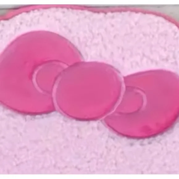 Hello Kitty Large Plush Bath Mat/Area Rug 33"wide x 27"tall - Picture 2 of 6
